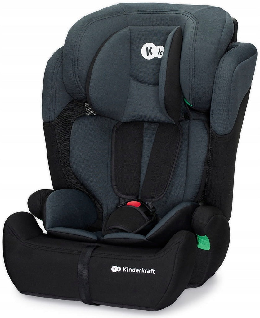 Kinderkraft Comfort Up i-Size autokrēsliņš, 76-150 cm, 9-36 kg, melns