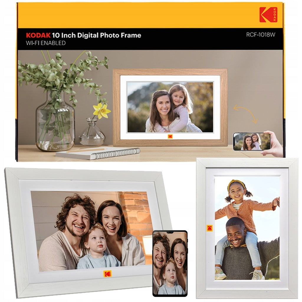 KODAK skaitmeninis nuotraukų rėmelis su jutikliniu ekranu