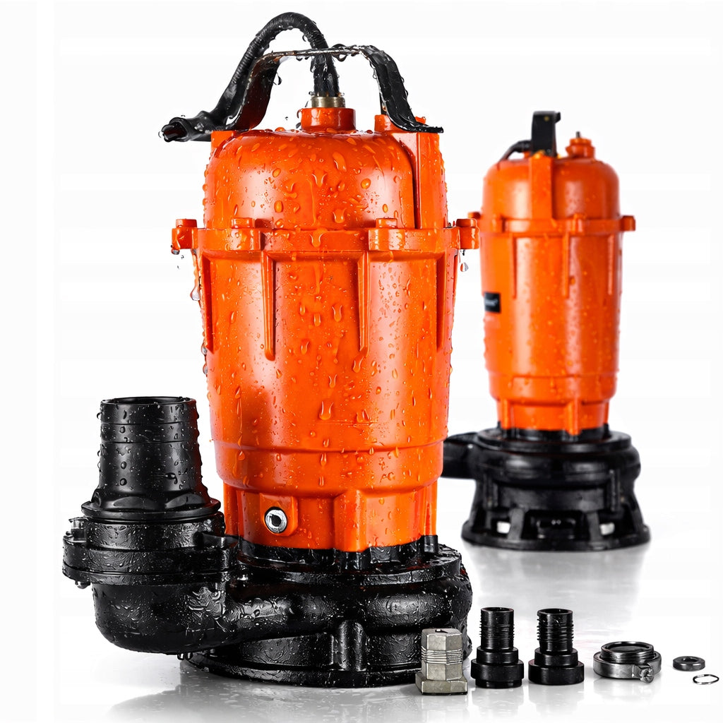 vandens nuosėdų siurblys 17000 l/h 750W galingas rinkinys