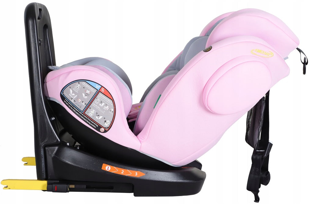 Automobilinė kėdutė, 40–150 cm, ISOFIX, i-SIZE, pasukama 360