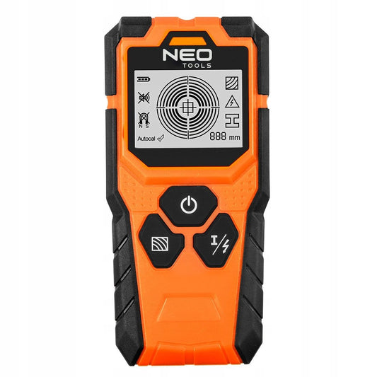 Kabelių ir laidų detektorius sienose | LCD | 3in1 | Metalo, laidų ir medienos ieškiklis