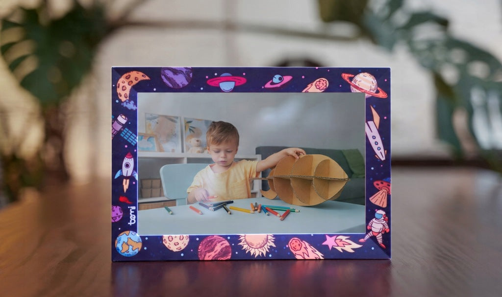 skaitmeninis nuotraukų rėmelis su atspaudais, 10,1 colio, WiFi