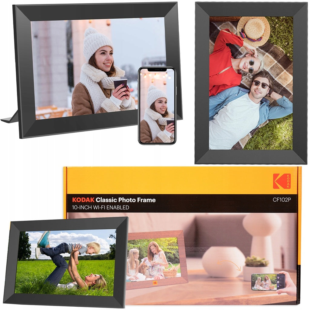 Digitaalne pildiraam fotod videod 10,1 tolli WiFi