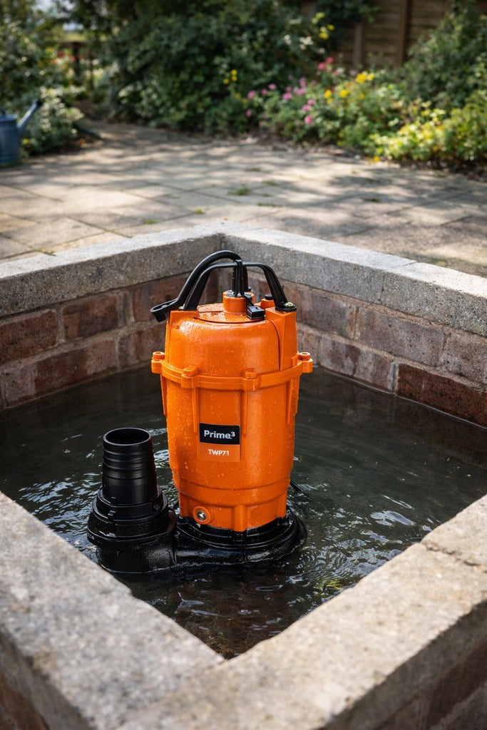 vandens nuosėdų siurblys 17000 l/h 750W galingas rinkinys