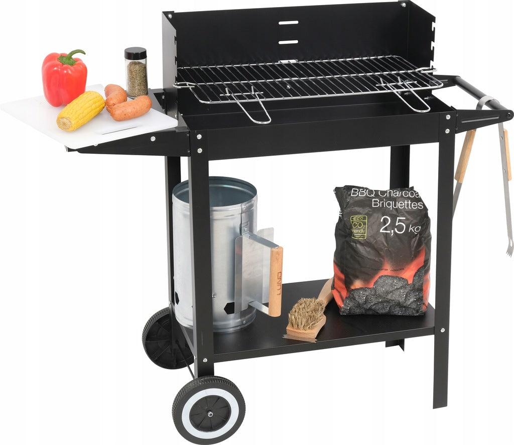 Söegrill riiuli ja restiga 48 x 26,5 cm