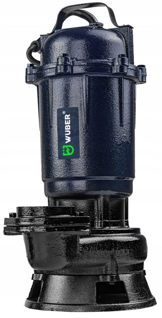 Puhas- ja mustaveepump hakkuri, 30 m Fastfix vooliku ja 750 W mootoriga