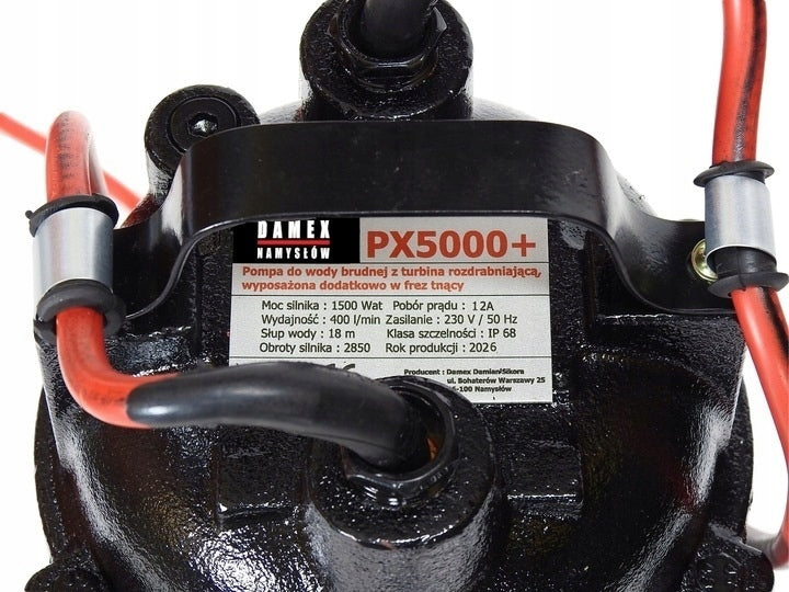 sukelpump reovee, septikute, muda ja puhta vee jaoks 1500w