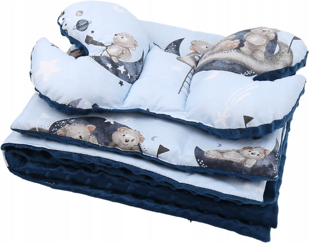 Beebipesa „Minky“ XXL komplekt „BabyMam“, 7-osaline