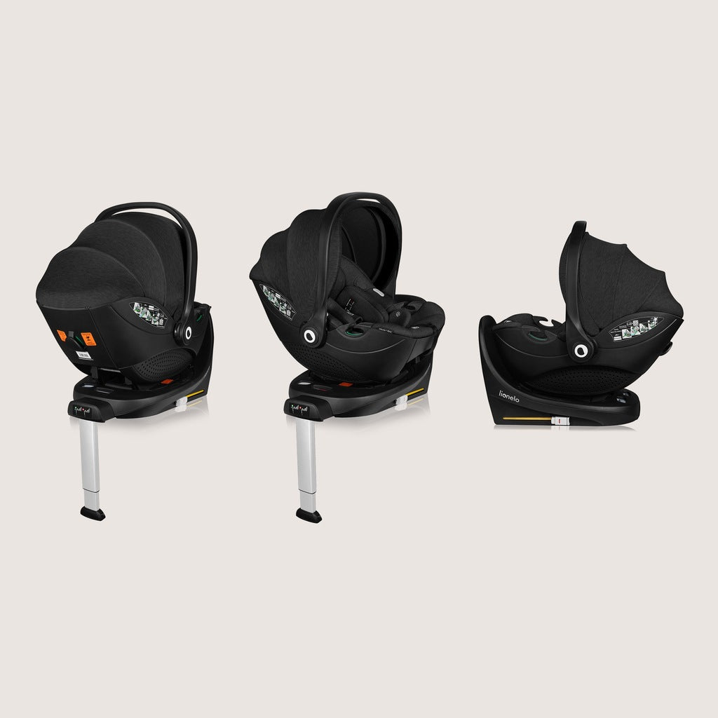 Lionelo Moxie i-Size automobilinė kėdutė su pagrindu 40-87cm 0-13