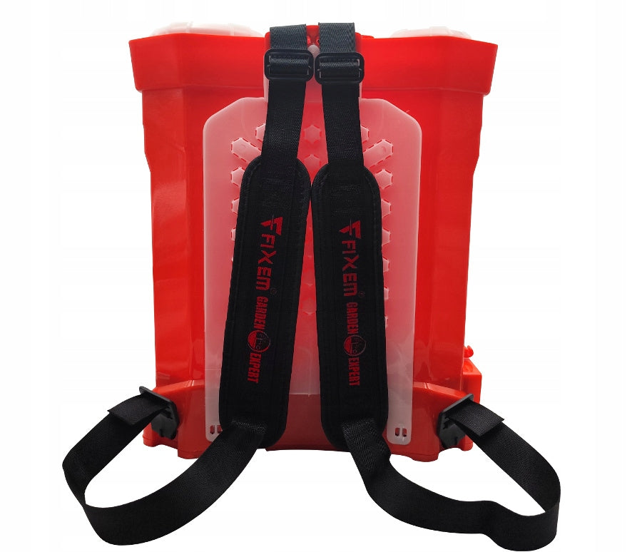 Akutoitega seljaprits, elektriline, 16 l, otsik 117 cm
