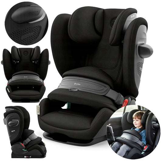 Autokrēsliņš Cybex Pallas G2, 9-50 kg, ISOFIX, melns
