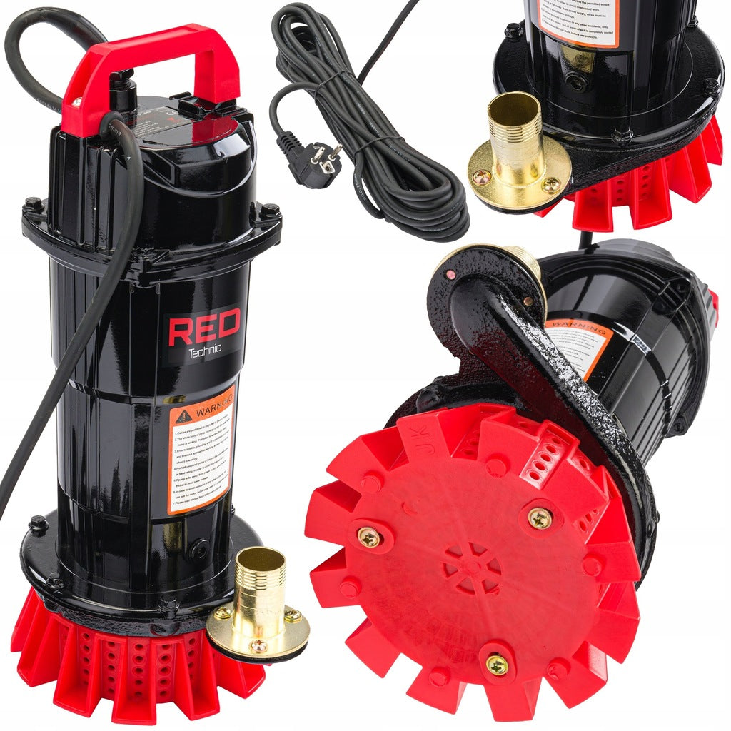 Sukelpump määrdunud veele, puhtale veele, vihmaveele, reoveele 8000 l/h