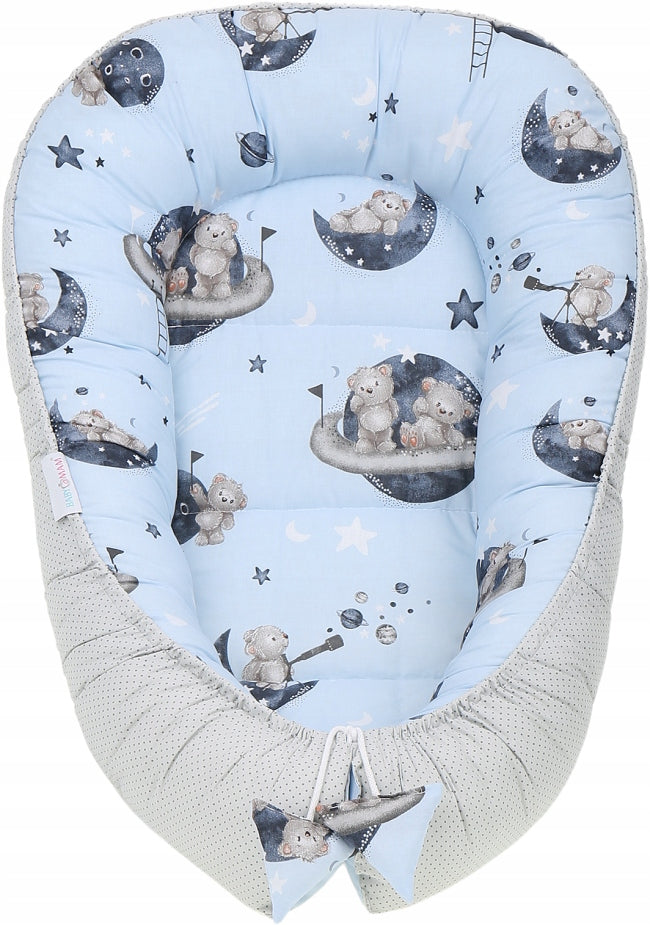 Beebipesa „Minky“ XXL komplekt „BabyMam“, 7-osaline