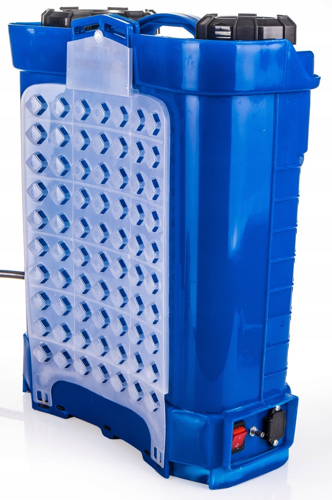 16L akumuliatorinis elektrinis kuprinės formos sodo purkštuvas