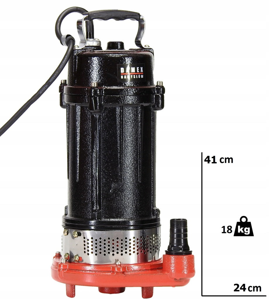 Pump sisseehitatud filtriga puhtale ja mustale veele 750W/12000 l/h