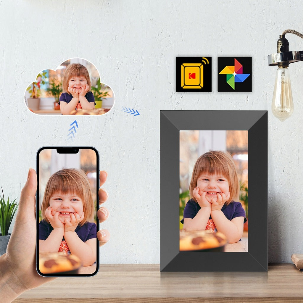 KODAKI DIGITAALNE FOTORAAM PUUTEEKRAAN