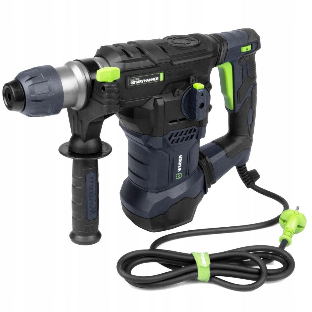 1500 W smūginis gręžtuvas, 6 J smūginis plaktukas, stiprus SDS + gręžimo smaigalys