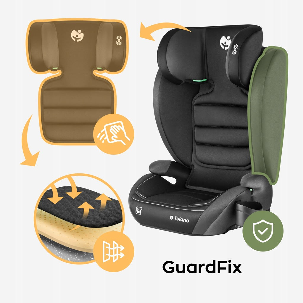Autoiste 15-36 kg TULANO ISOFIX alus 100-150 cm