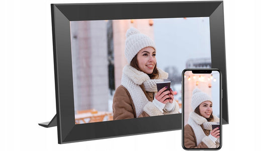 10,1 colio skaitmeninis nuotraukų rėmelis su jutikliniu ekranu, nuotraukos, vaizdo įrašai, „Wi-Fi“ programėlė