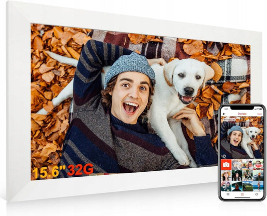 15,6 colio 1920 x 1080 FHD IPS 32 GB X473 skaitmeninis nuotraukų rėmelis