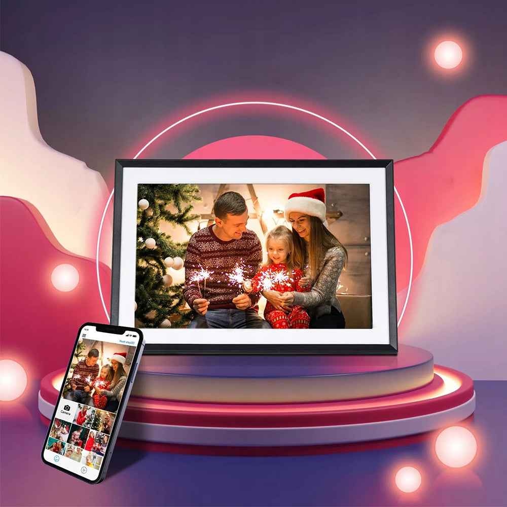 Digitālais foto rāmis ar bezvadu internetu