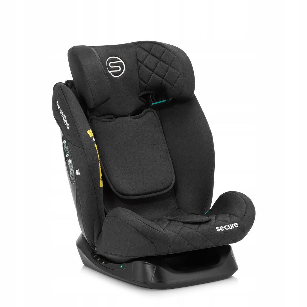 Sesttino SecurePro vaikiška automobilinė kėdutė 0-36 kg, saugi 40-150 cm