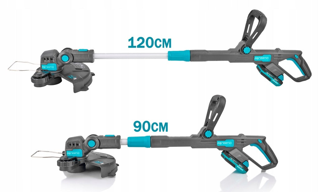 30 cm akumuliatorinė krūmapjovė su 2 Ah AG220