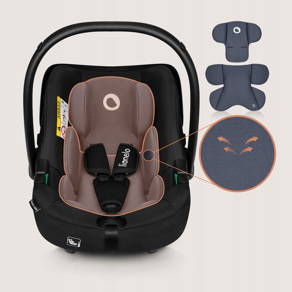 Automobilinė kėdutė 0-13 kg, 40-87 cm. ADAC sertifikatas. juoda