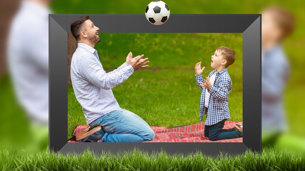 10,1 colio skaitmeninis nuotraukų rėmelis su jutikliniu ekranu, nuotraukos, vaizdo įrašai, „Wi-Fi“ programėlė