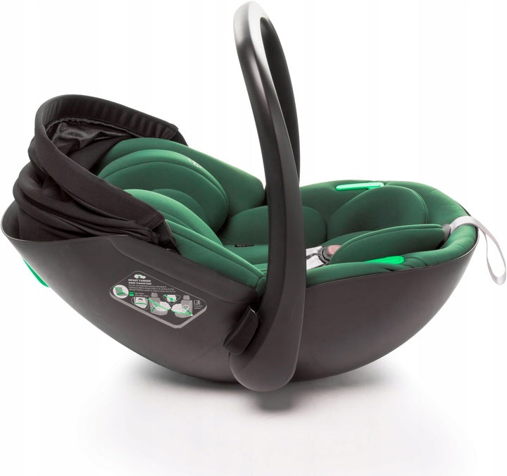 NEO DARK GREEN I-SIZE automobilinė kėdutė 40-87cm 0-13kg RWF įdėklas