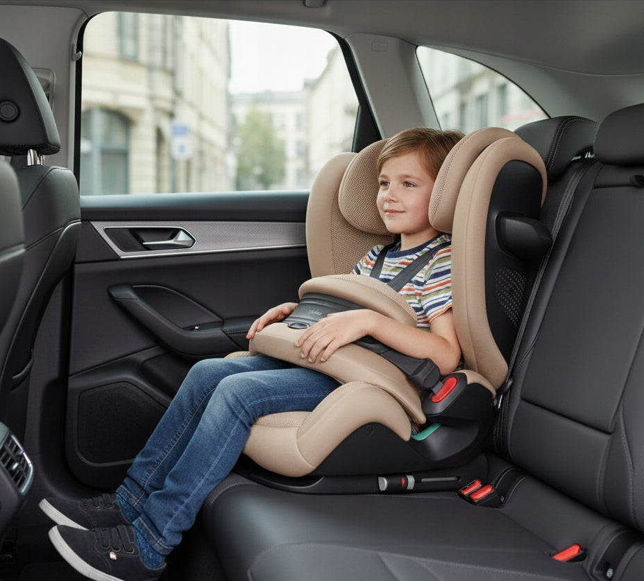 Cybex Pallas G i-Size automobilinė kėdutė, 9-50 kg, 76-150 cm, Almond Beige Plus