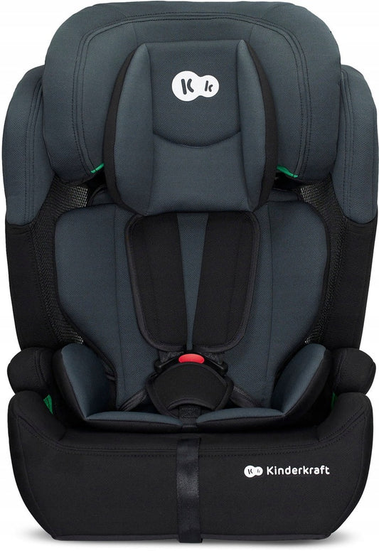 Kinderkraft Comfort Up i-Size automobilinė kėdutė, 76-150 cm, 9-36 kg, juoda