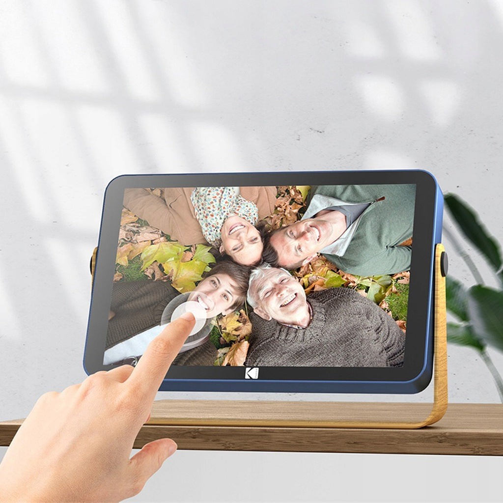 Digitaalne pildiraam puuteekraaniga, fotodele ja videotele, 10,1 tolli, RWF-108V, sinine