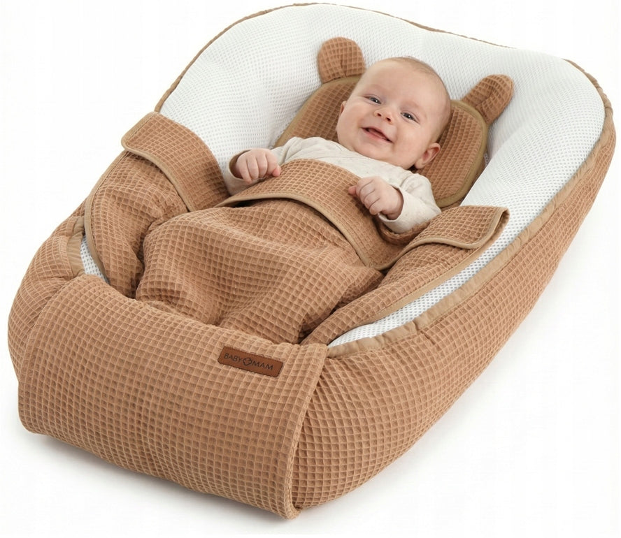 BabyMam Cocoon Air 3D beebiohutu une komplekt, pesa, mängukomplekt