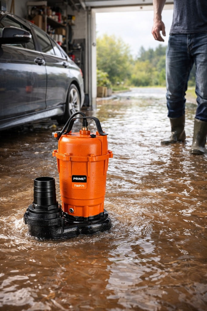 vandens nuosėdų siurblys 17000 l/h 750W galingas rinkinys