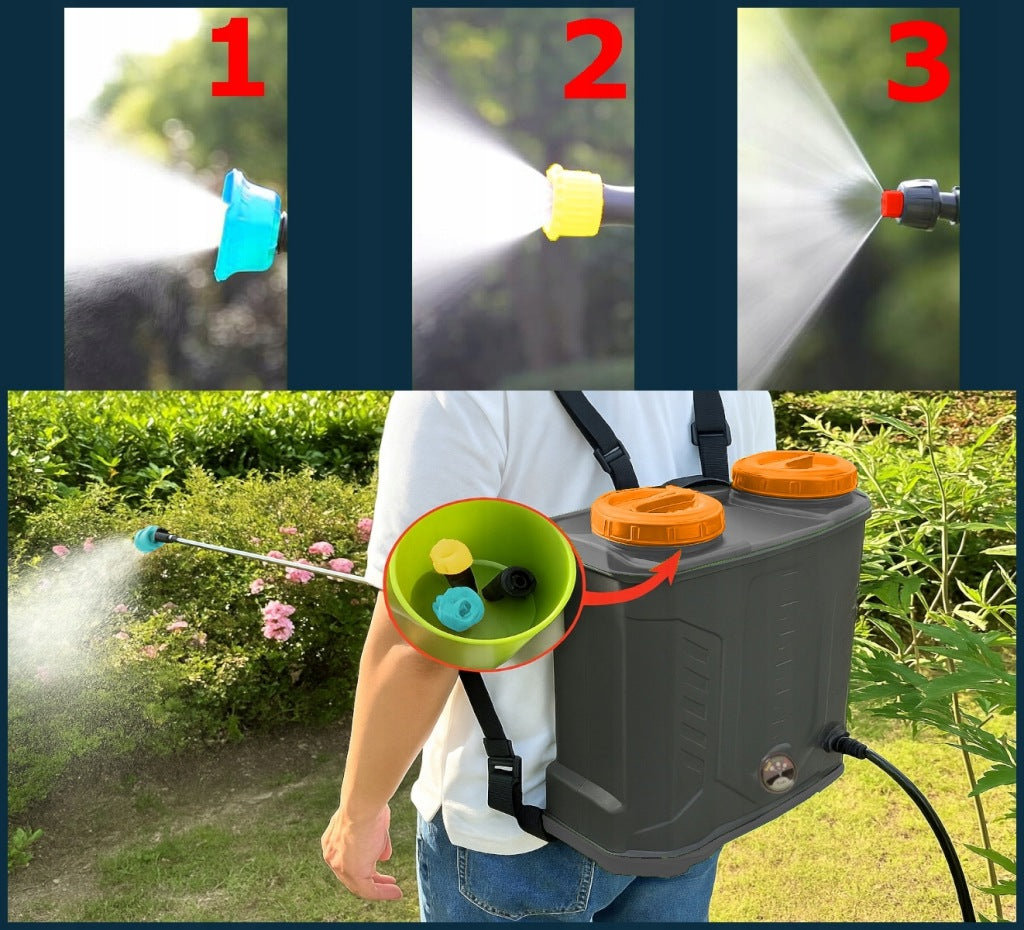 AKUMULIATORINIS PURKŠTUVAS 16L 12V
