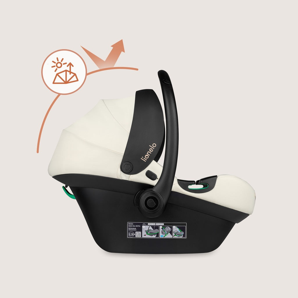 Automobilinė kėdutė 0-13 kg, 40-87 cm. ADAC sertifikatas