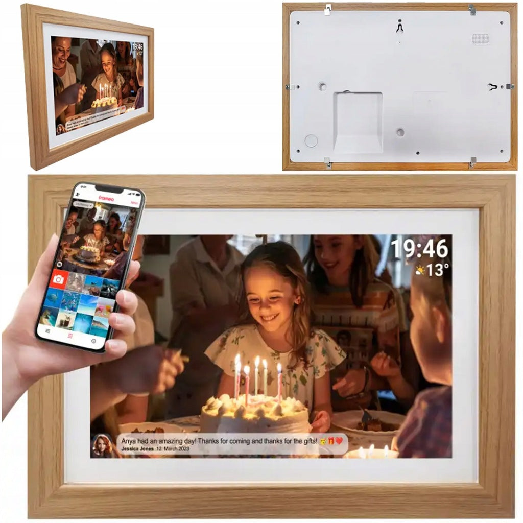 DENVER DIGITAL TOUCH FOTO RĀMIS FOTOGRĀFIJĀM UN VIDEOKLIPAM