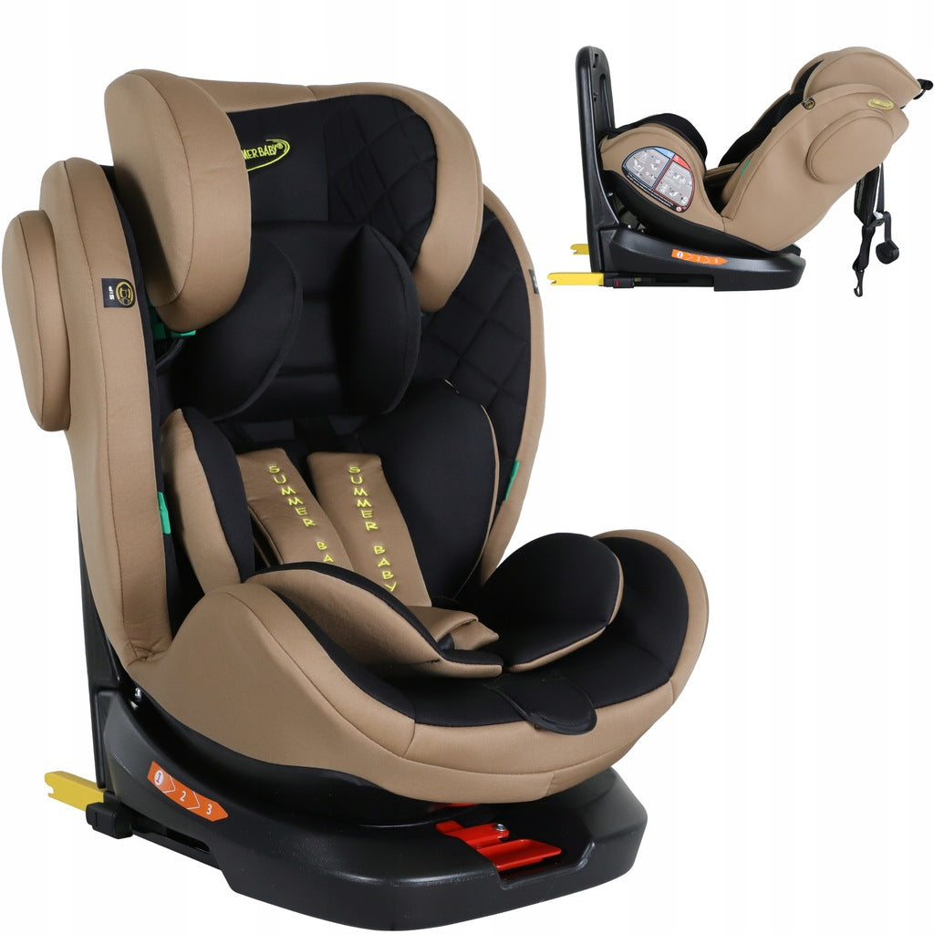 Automobilinė kėdutė, 40–150 cm, ISOFIX, i-SIZE, pasukama 360