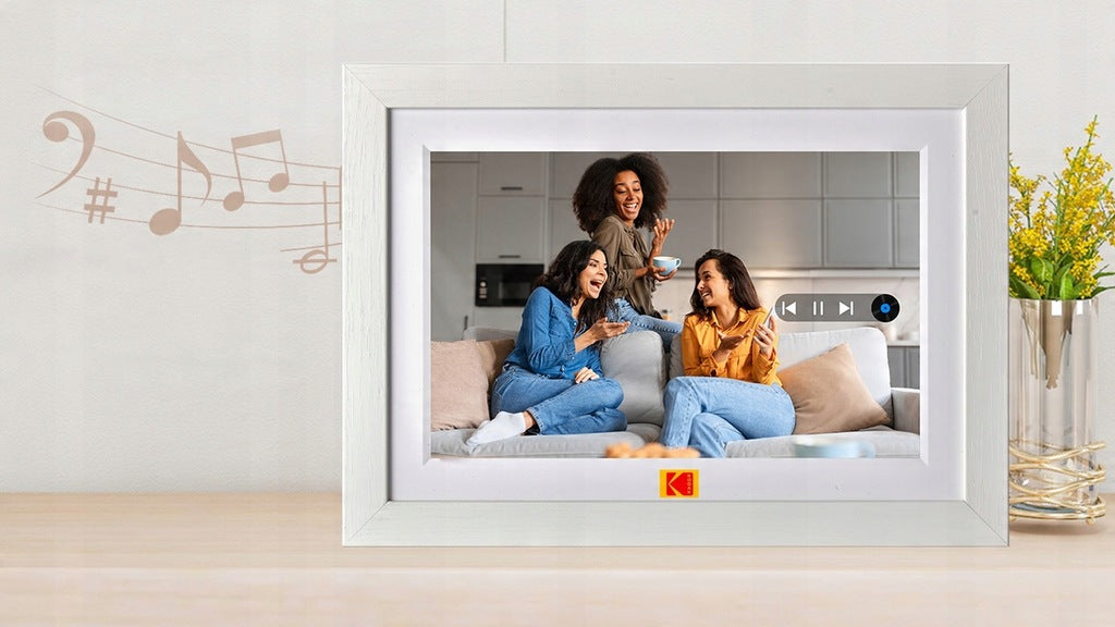 KODAK skaitmeninis nuotraukų rėmelis su jutikliniu ekranu
