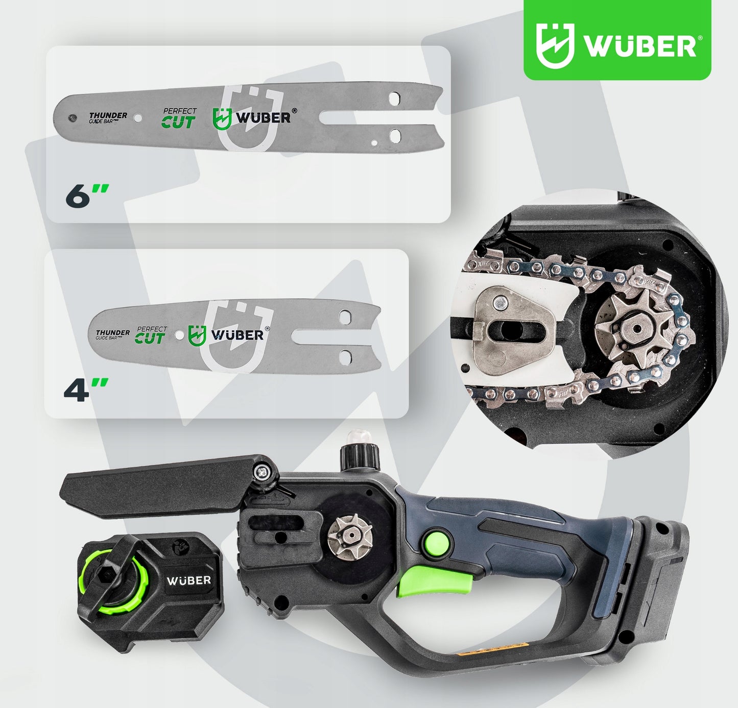 WUBER MINI AKUTRELL-KETTSAEGA