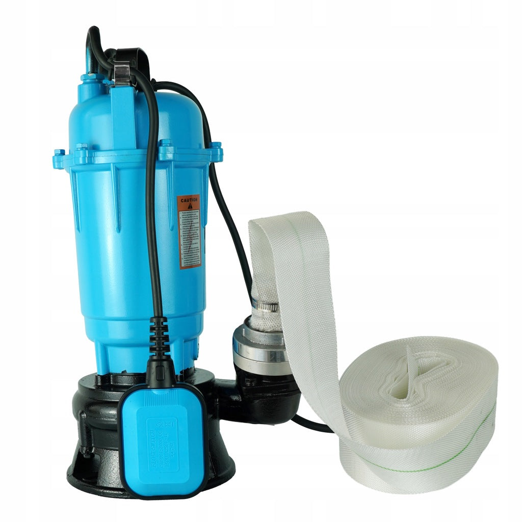 Sukelpump määrdunud veele septikutesse koos purustajaga, võimsus 750 W, 20 m voolik