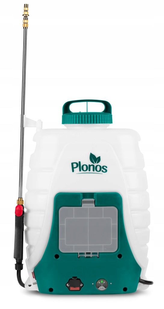 Akutoitel seljaskantav survepihusti, elektriline, 18 l, 100 cm pihusti
