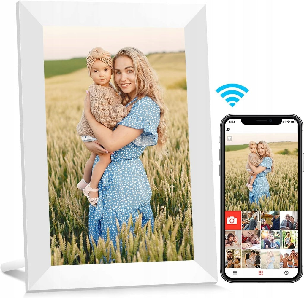 SKAITMENINIS NUOTRAUKŲ RĖMELIS SU WIFI JUTIKLINIU EKRANU, 32 GB, 10