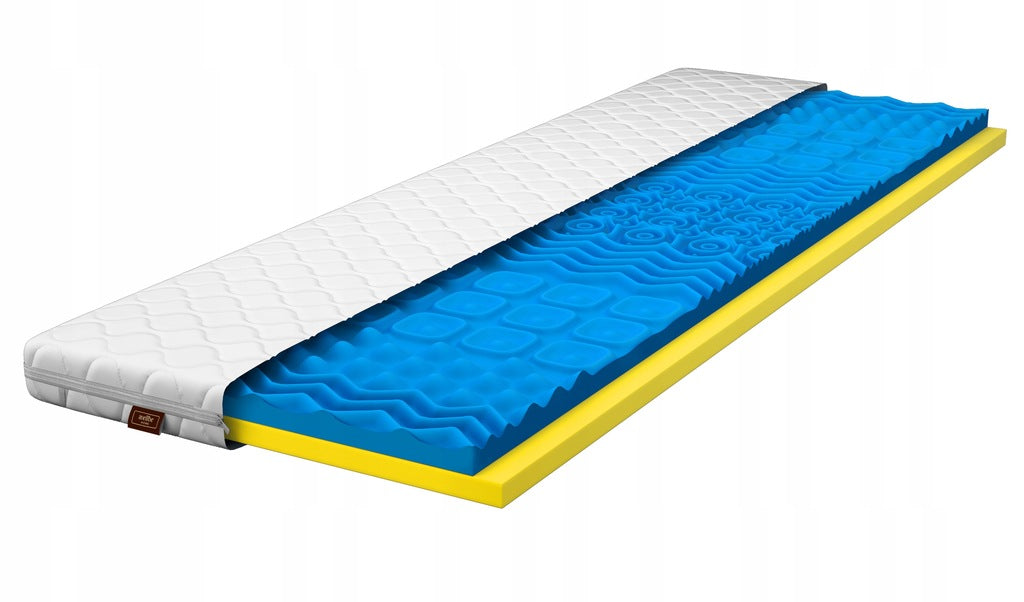 120x190 masažinis čiužinio užtiesalas. Patogus „Visco“ 8 cm užtiesalas.