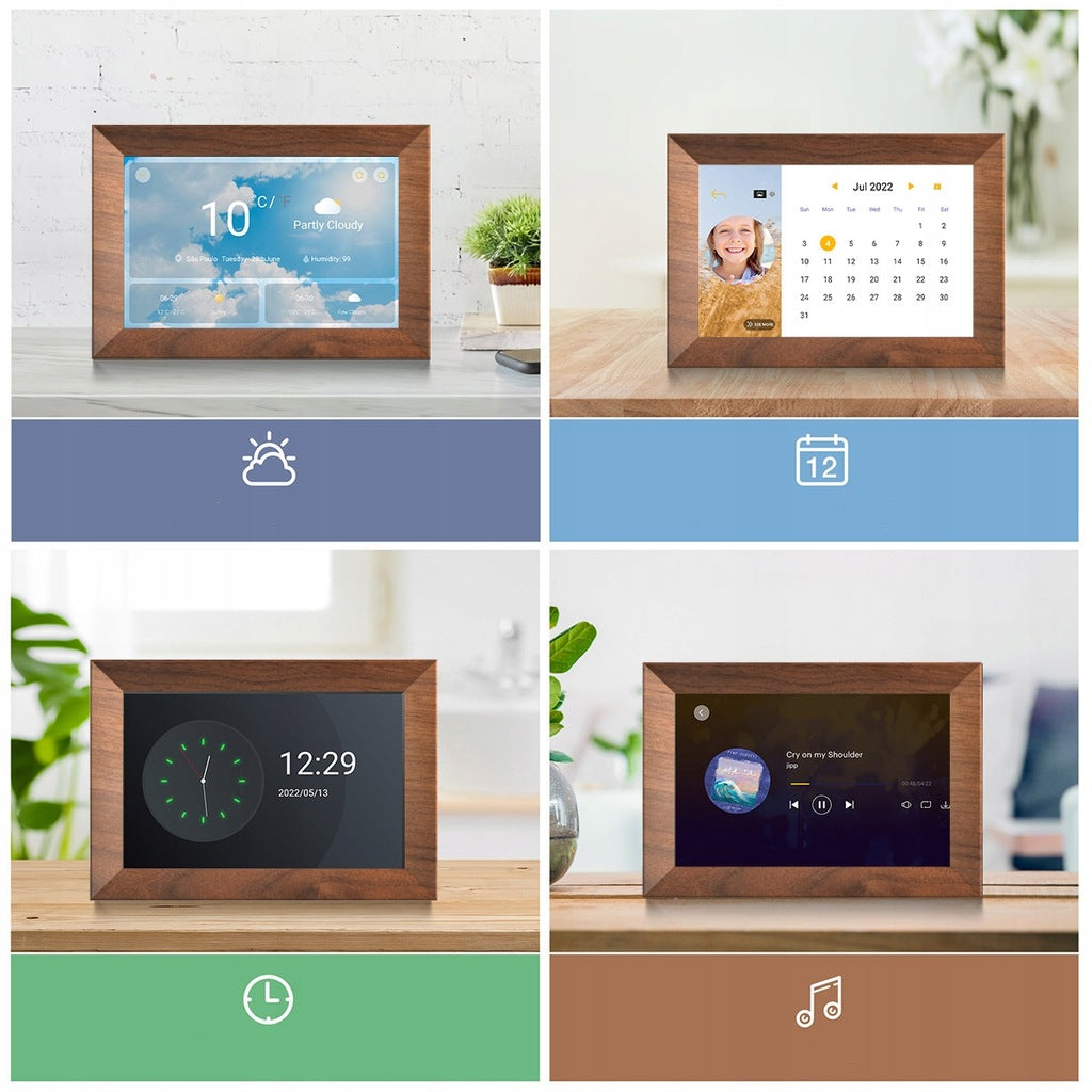 KODAKI DIGITAALNE FOTORAAM PUUTEEKRAAN