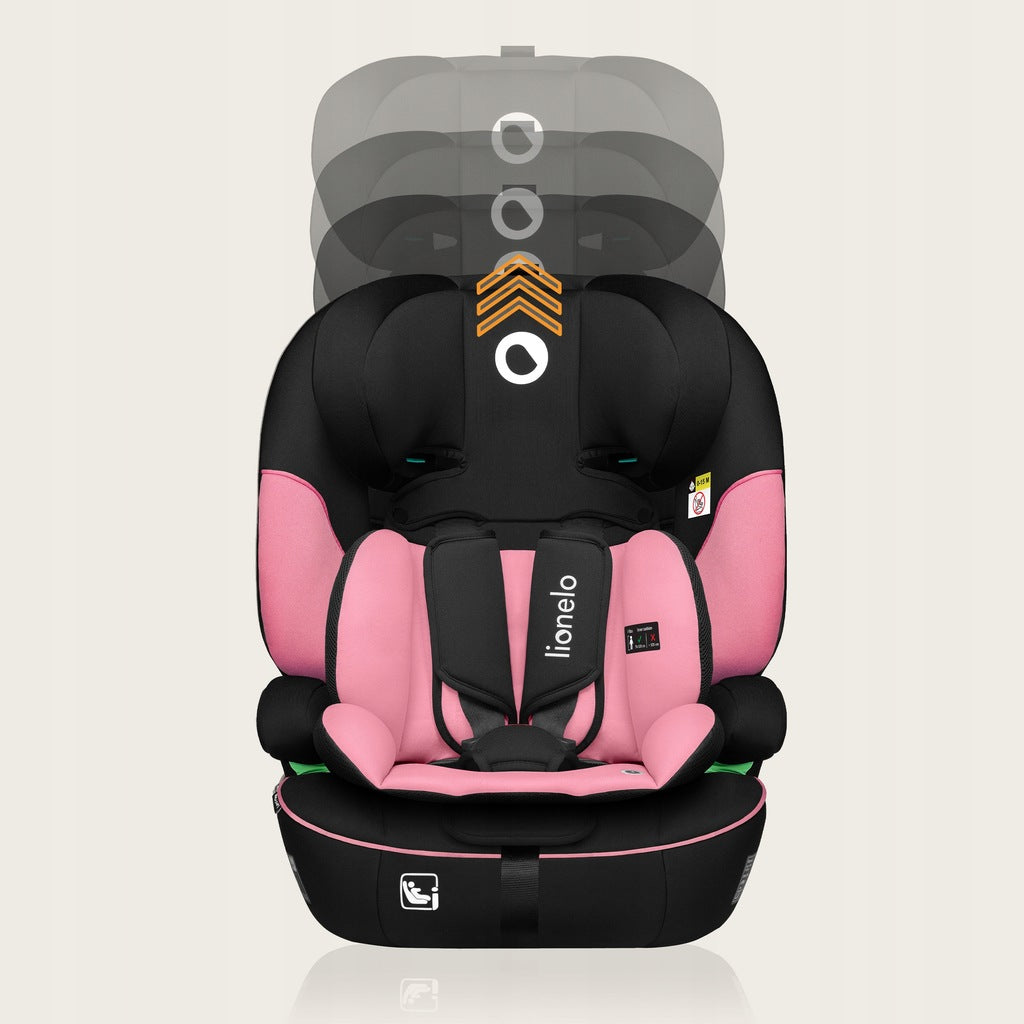 Automobilinė kėdutė 76-150 cm, 9-36 kg, Lionelo LEVI I-SIZE