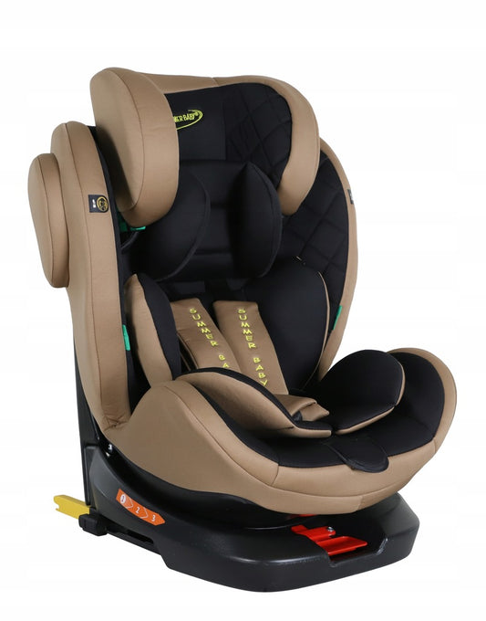 Autosēdeklis, 40–150 cm, ISOFIX, i-SIZE, pagriežams 360