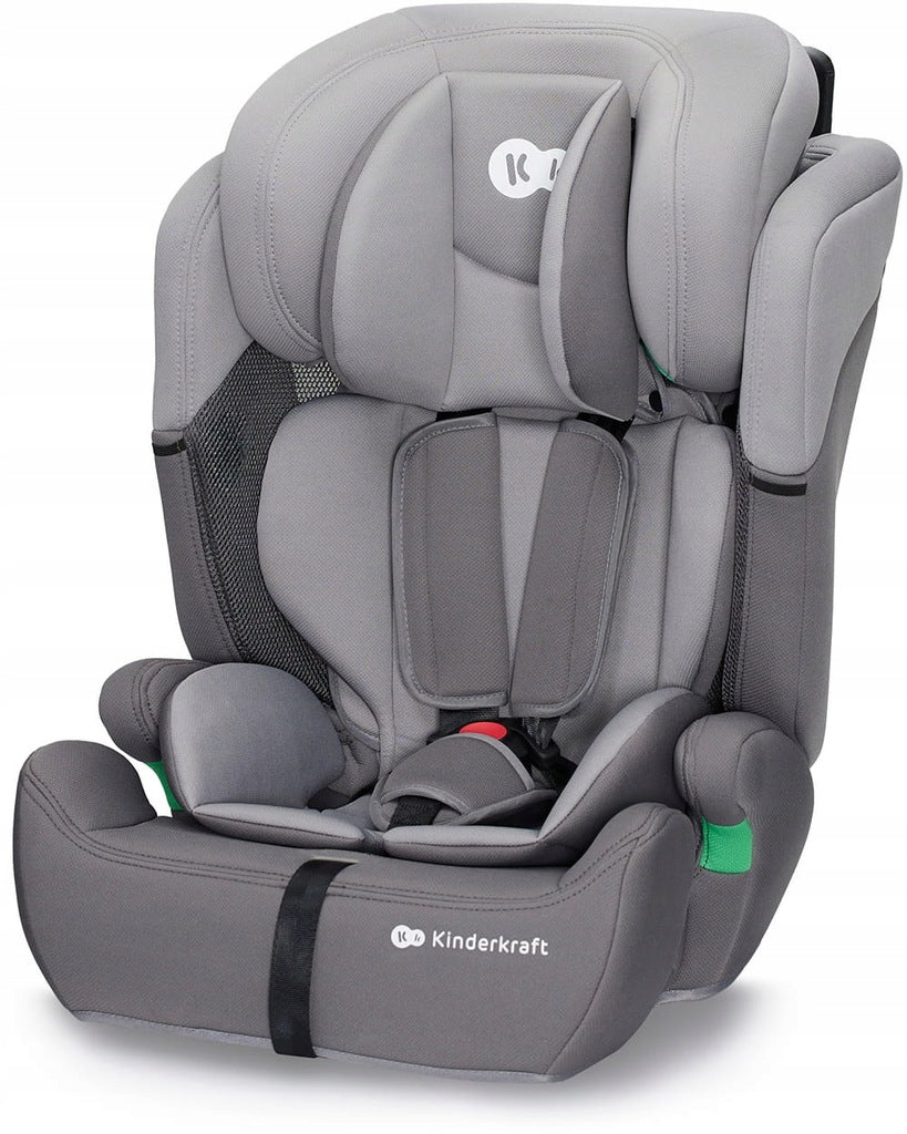 Kinderkraft Comfort Up i-Size automobilinė kėdutė, 76-150 cm, 9-36 kg, pilka