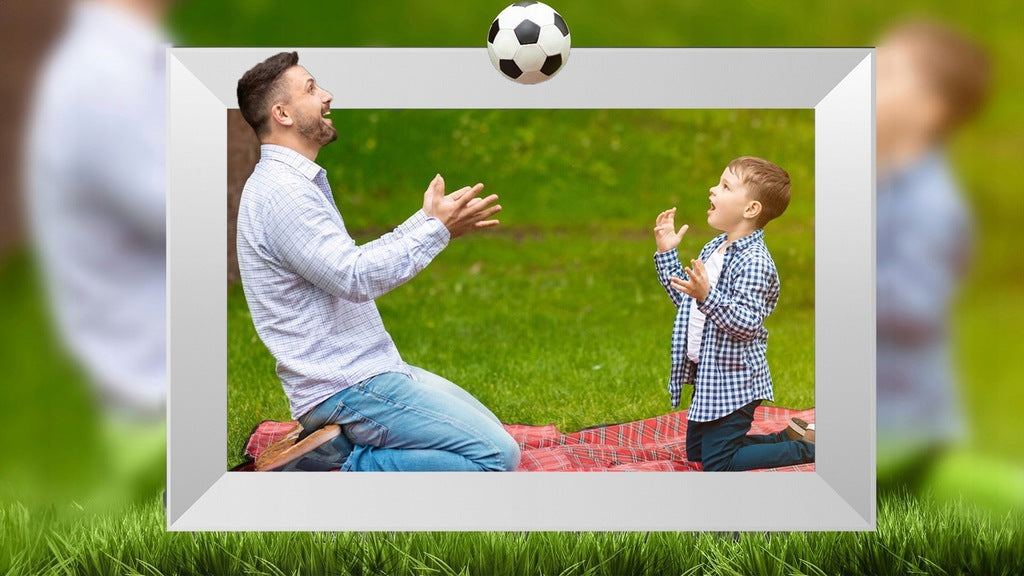 10,1 colio skaitmeninis nuotraukų rėmelis su jutikliniu ekranu, nuotraukos, vaizdo įrašai, Wi-Fi programėlė